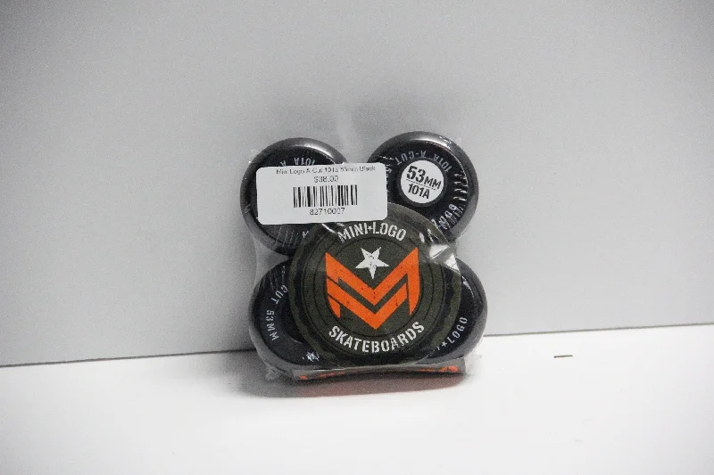 Mini Logo A-Cut 101a 53mm Black