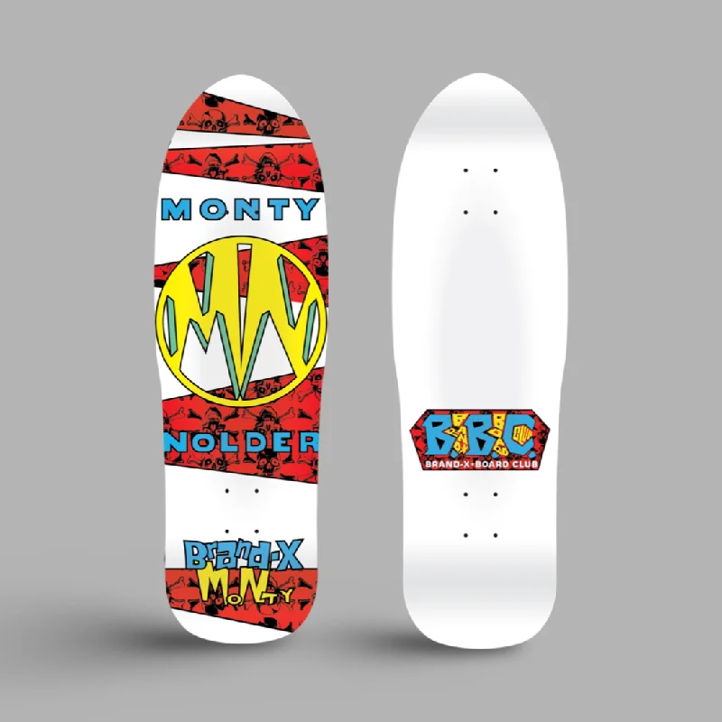 Monty Nolder ‘Not Mini’ BBC Deck 9.5"x32" HAND PAINTED (PRE-ORDER, DECEMBER)