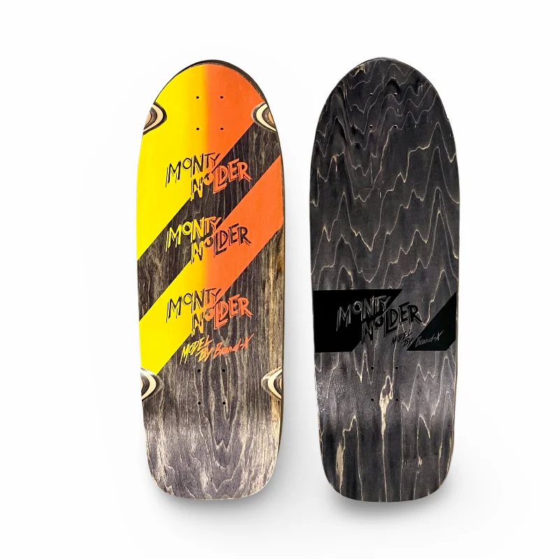 Monty Nolder HAND PAINTED Limited Edition Deck 10"x30" (1 of 2)