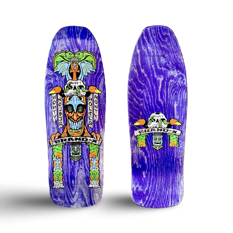 Monty Nolder TOTEM 10”x32” Limited Edition Deck HAND-PAINTED (PRE-ORDER, APRIL)