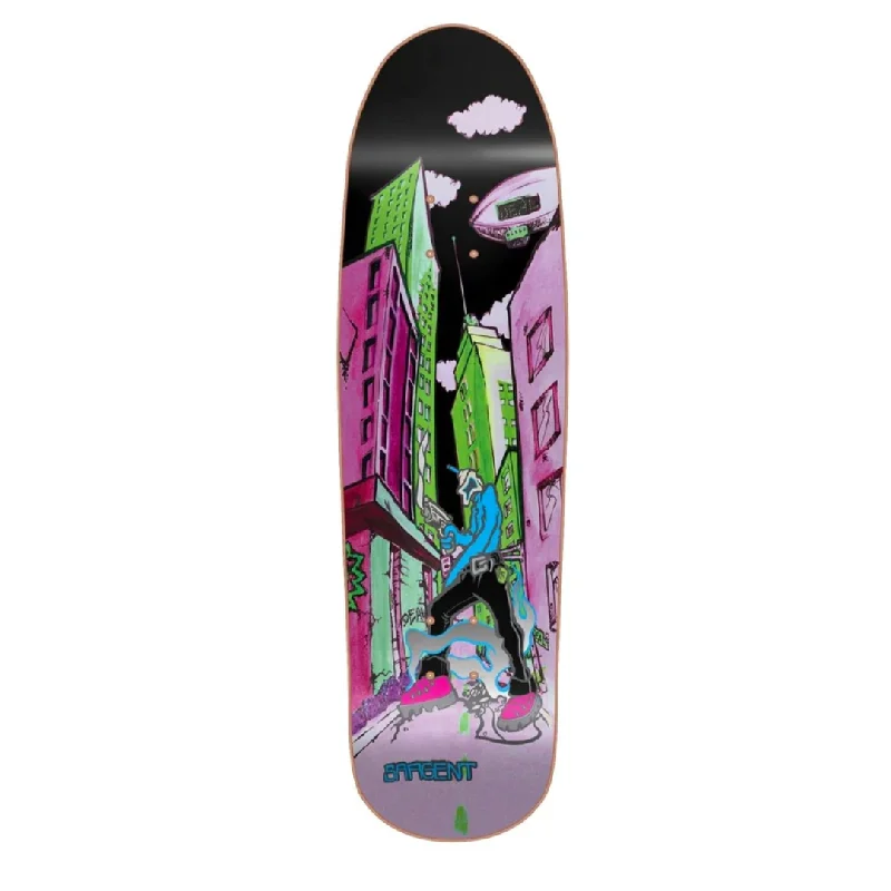 NEW DEAL SARGENT INVADER SLICK NEON DECK - 9.3"