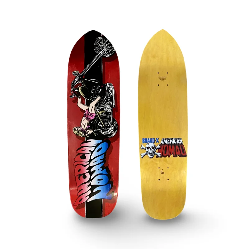 Nomad ‘Chopper Chick’ Limited Edition Deck 8.75”x32.25” HAND-PAINTED (1 of 10)