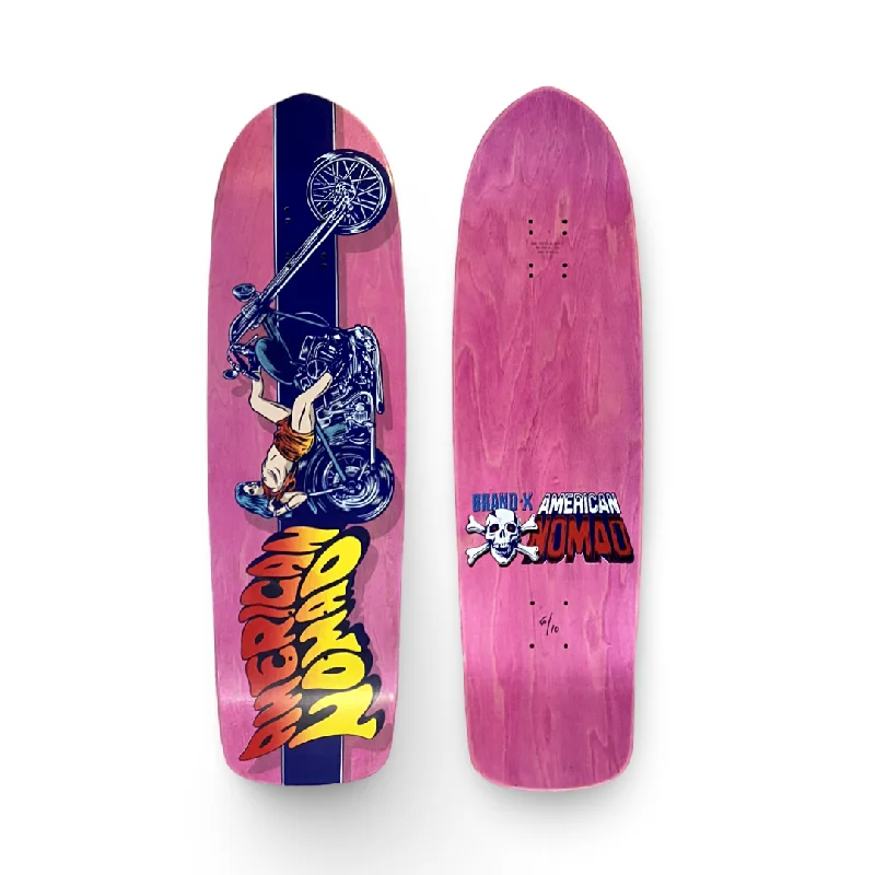 Nomad ‘Chopper Chick’ Limited Edition Deck 9.4”x34" HAND-PAINTED (1 of 10)