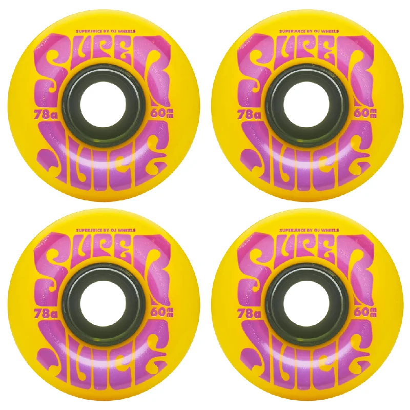 OJ SUPER JUICE 78A WHEELS YELLOW - 60MM