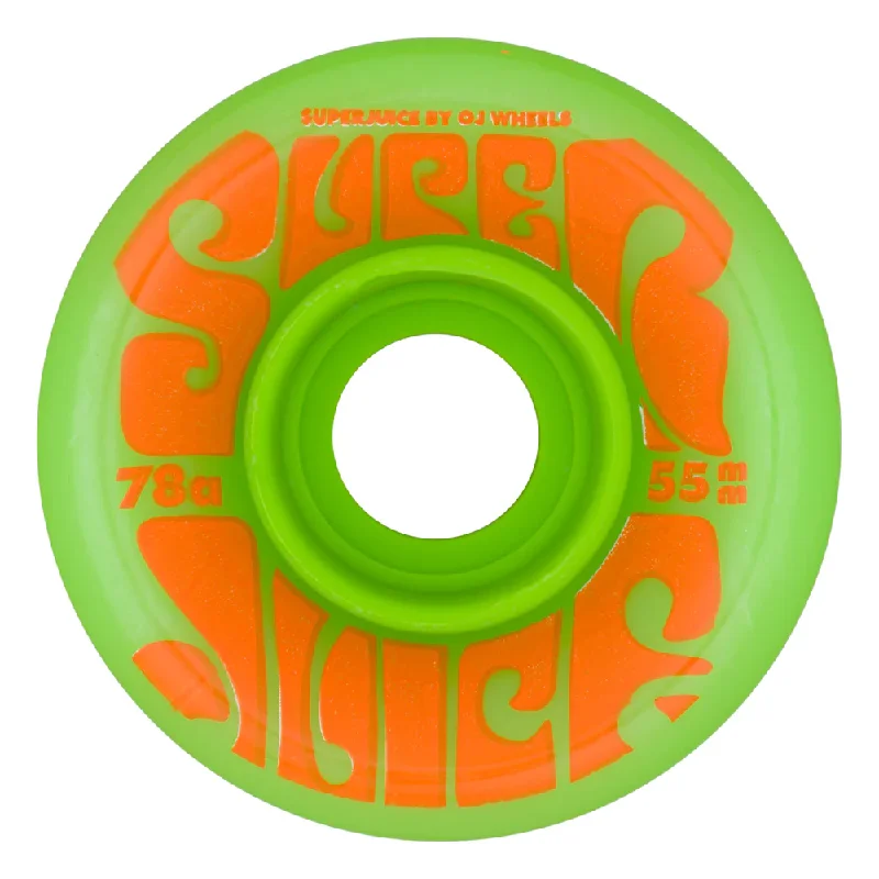 OJ "Super Juice" Skateboard Wheels (Green--Mini 55mm | 78a)