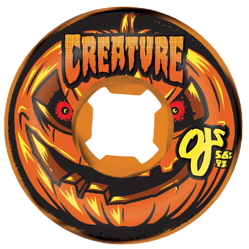 OJ Wheels Creature Pumpkin Head Bloodsuckers 97A Wheels - 56mm