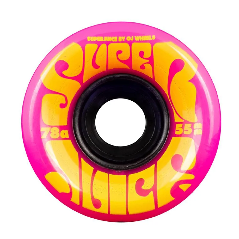 OJ Wheels Mini Super Juice Pink Soft Wheels - 55mm