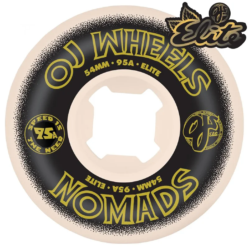 OJ Wheels Plain Nomads 95a Wheels - 54mm