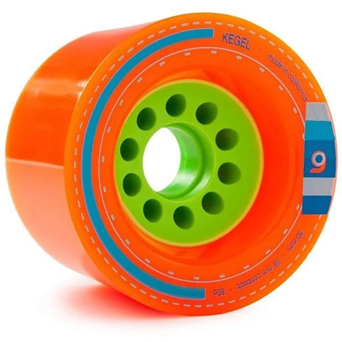 ORANGATANG KIEGLE ORANGE 80mm 80a LONGBOARD SKATEBOARD WHEELS