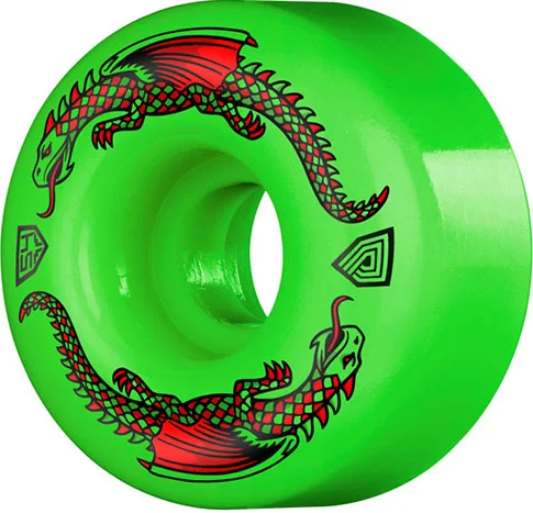 Powell Peralta Dragon Formula 93a Wheels - Green