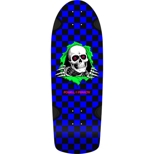 Powell Peralta 10.0 OG Ripper Checker Blacklight Reissue Deck