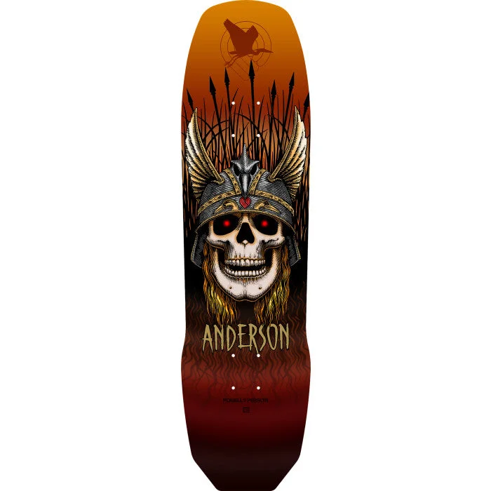 Powell Peralta 8.45 Anderson Heron Skull Rust Deck