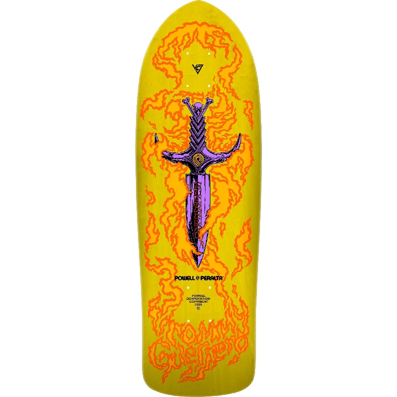 Powell Peralta Bones Brigade Guerrero Series 15 Deck (Yellow)