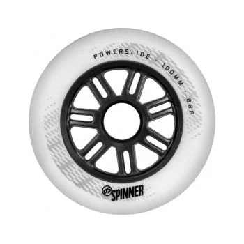 Powerslide Spinner Wheels 100mm 88a White 3 Pack