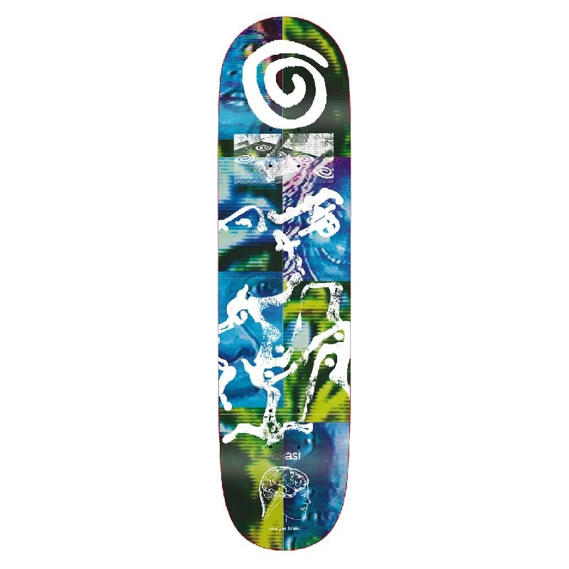 QUASI BIG BRAIN SLICK BOTTOM DECK 8.25