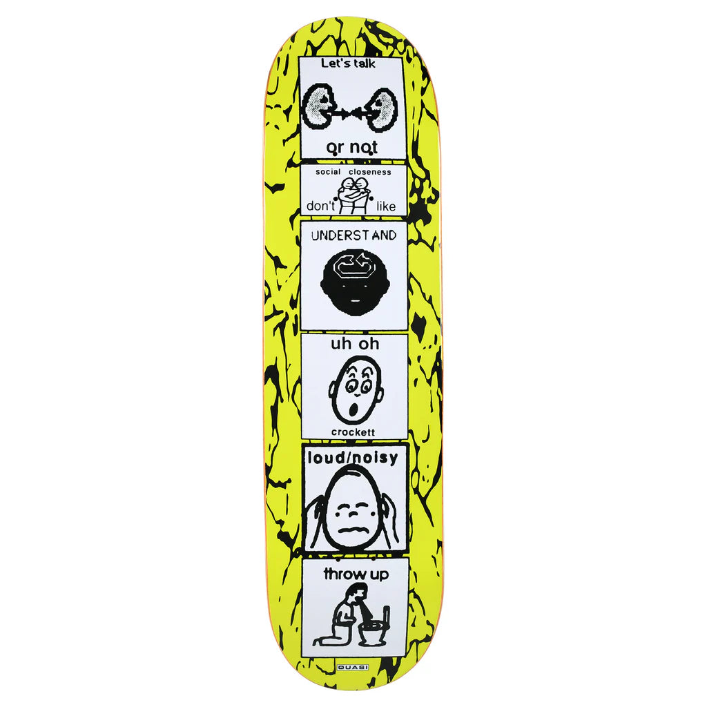 Quasi - Crockett The Puker 8.25" Deck