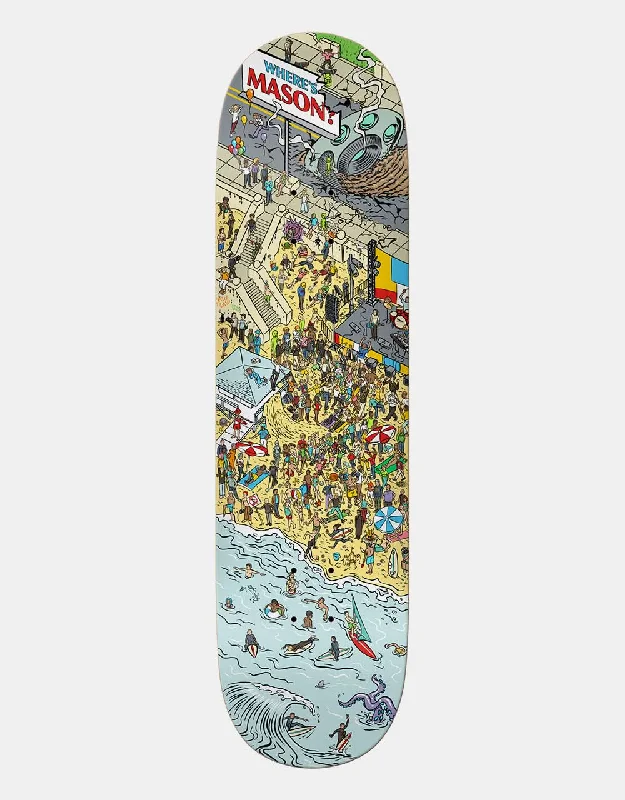 Real Mason Where's Mason Skateboard Deck - 8.5"