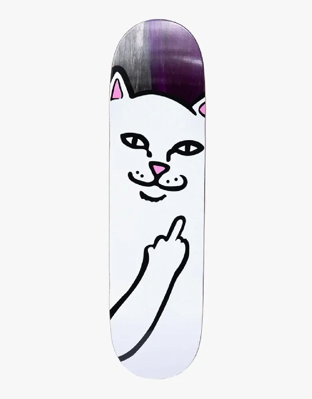 RIPNDIP Lord Nermal Skateboard Deck - Black/Purple