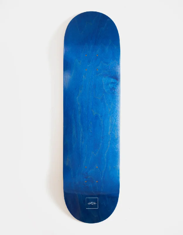 Route One Mini Logo 'OG Shape' Skateboard Deck - Blue/White