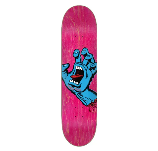 Santa Cruz 7.8 Screaming Hand Deck