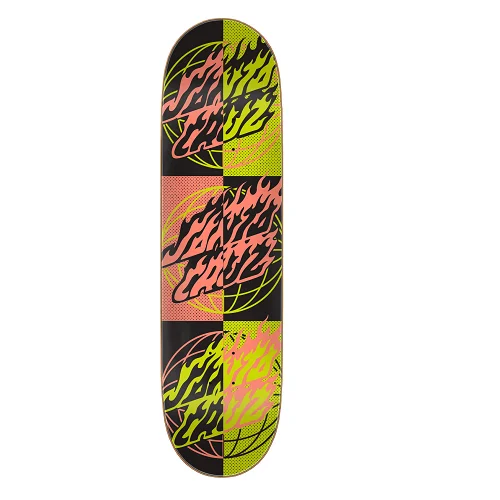 Santa Cruz 8.5 Global Flame Dots Deck