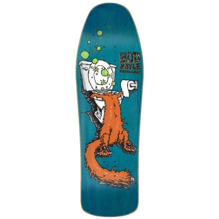 Santa Cruz - Reissue Bod Boyle Sick Cat Skateboard Deck - 9.99"