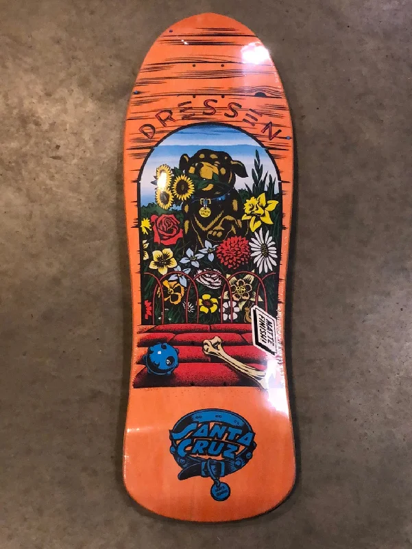 SANTA CRUZ REISSUE DECK - DRESSEN PUP - 9.5"