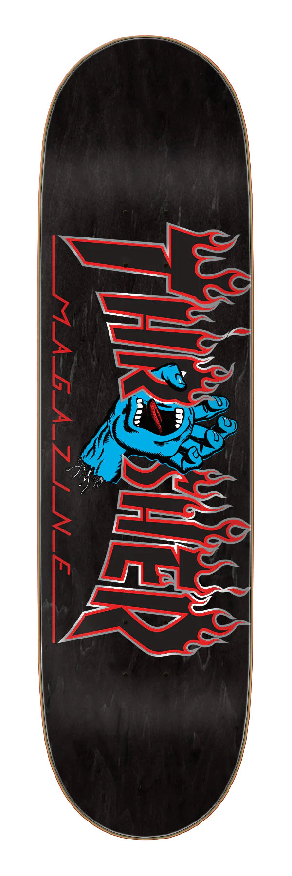 SANTA CRUZ - THRASHER SCREAMING FLAME LOGO 8.5