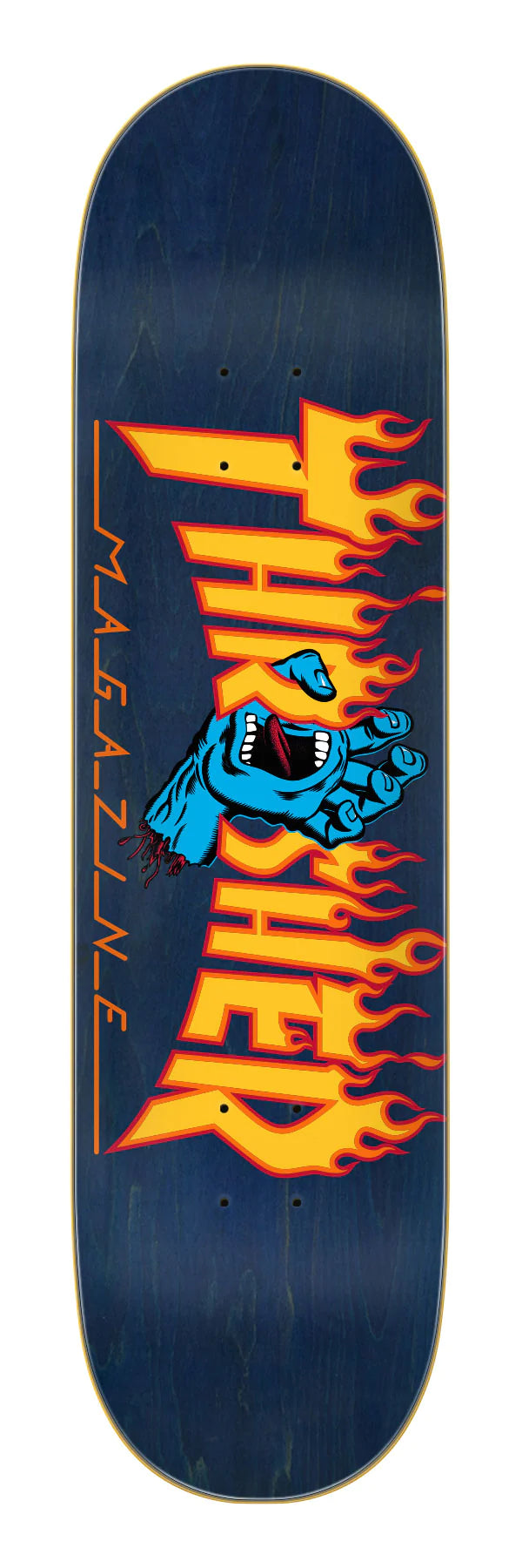 SANTA CRUZ - THRASHER SCREAMING FLAME LOGO DECK 8.25