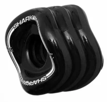 SHARK MAKO FORMULA 70mm BLACK LONGBOARD SKATEBOARD WHEELS