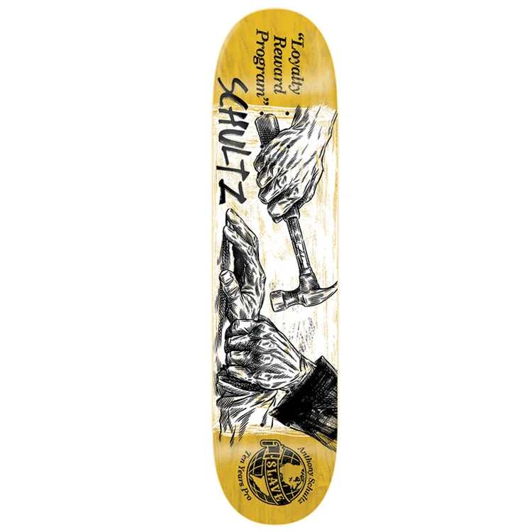 $lave Skateboards 10 Years Schultz Skateboard Deck - 8.375 (Assorted Colour Vaneers)