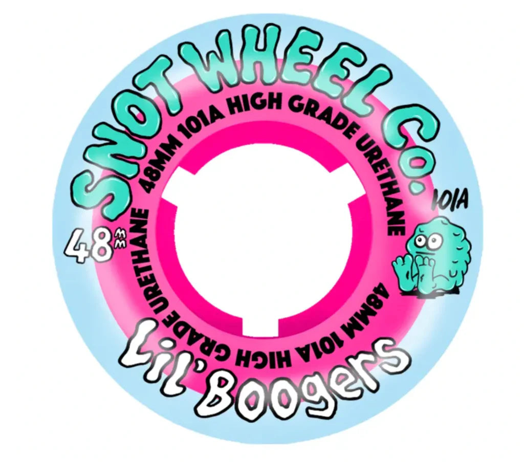 Snot Lil Boogers Wheels - 48mm 101A - Pink/Ice *Online Only*