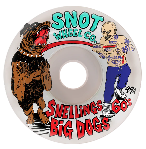 Snot Snellings Dogs Conical Wheels - 60mm 99A  *Online Only*