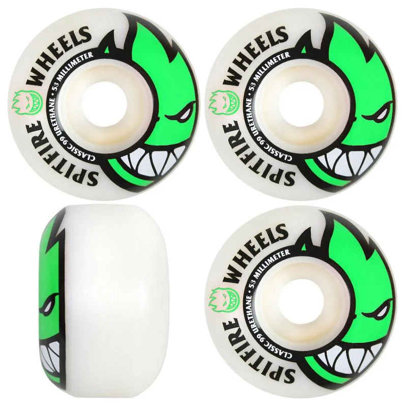 Spitfire Bighead Green 53mm Skateboard Wheels