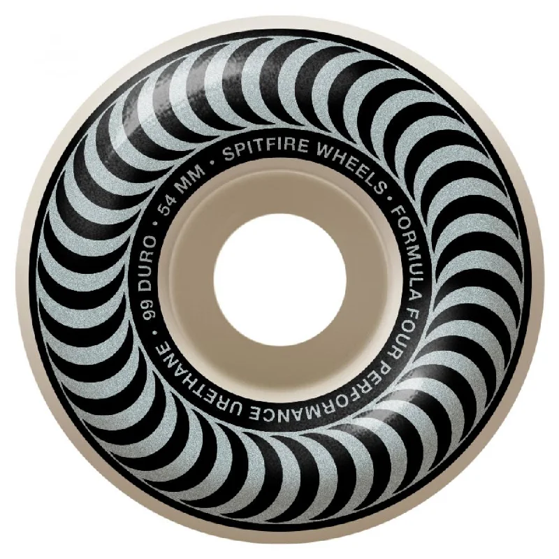 Spitfire Formula Four Classics 99D Skateboard Wheels Silver Swirl - 54mm