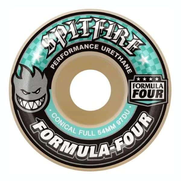 Spitfire Formula Four Conical Full 97D Skateboard Wheels - 54mm