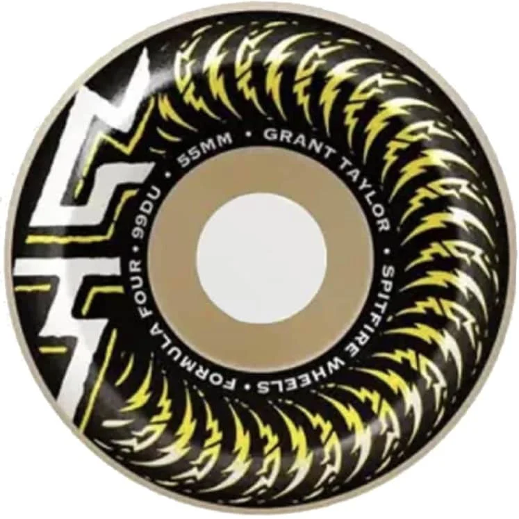 Spitfire Formula Four Grant Taylor OG Classics 99D Pro Skateboard Wheels - 55mm