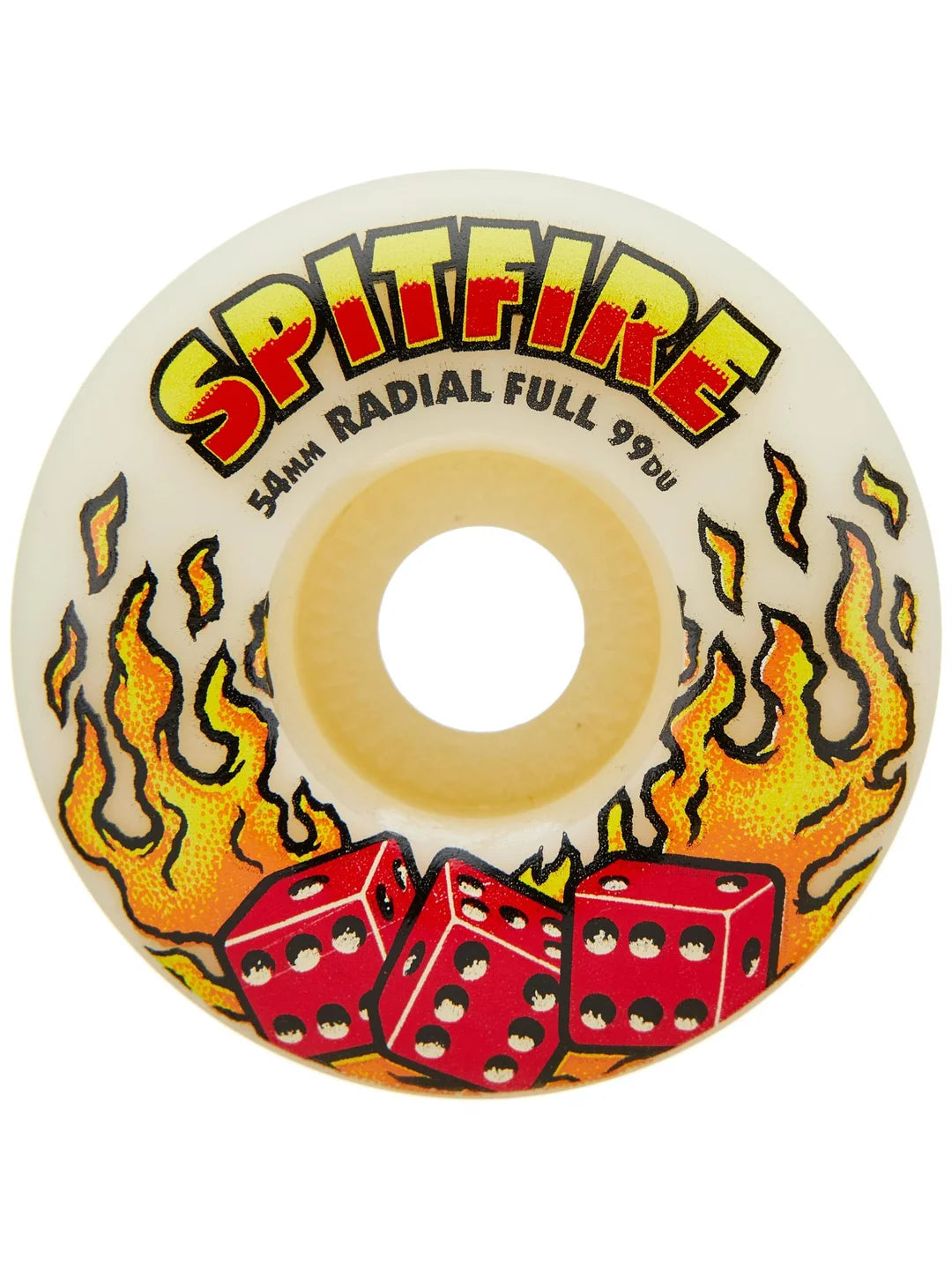 Spitfire - Hot Hand 99a Formula 4 Radial Full Wheels (54mm/56mm/58mm)