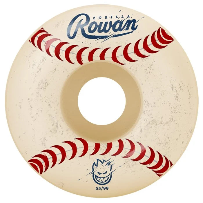 SPITFIRE ROWAN SPITBALL 57mm FORMULA FOUR RADIAL FULL 99a WHEELS