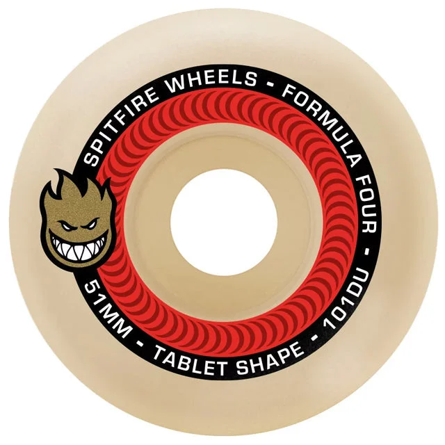 Spitfire Tablet Formula Four Natural Wheels - 52mm 101Duro