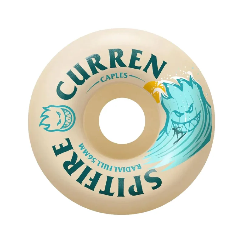 Spitfire Wheels Curren Burn Squad Formula Four Radial Full 99 Duro Wheels - 56MM