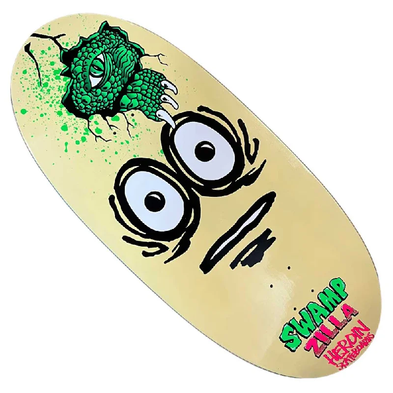 Swampys Eggzilla 13x30.75 Heroin Deck Shaped Swamp Monsters