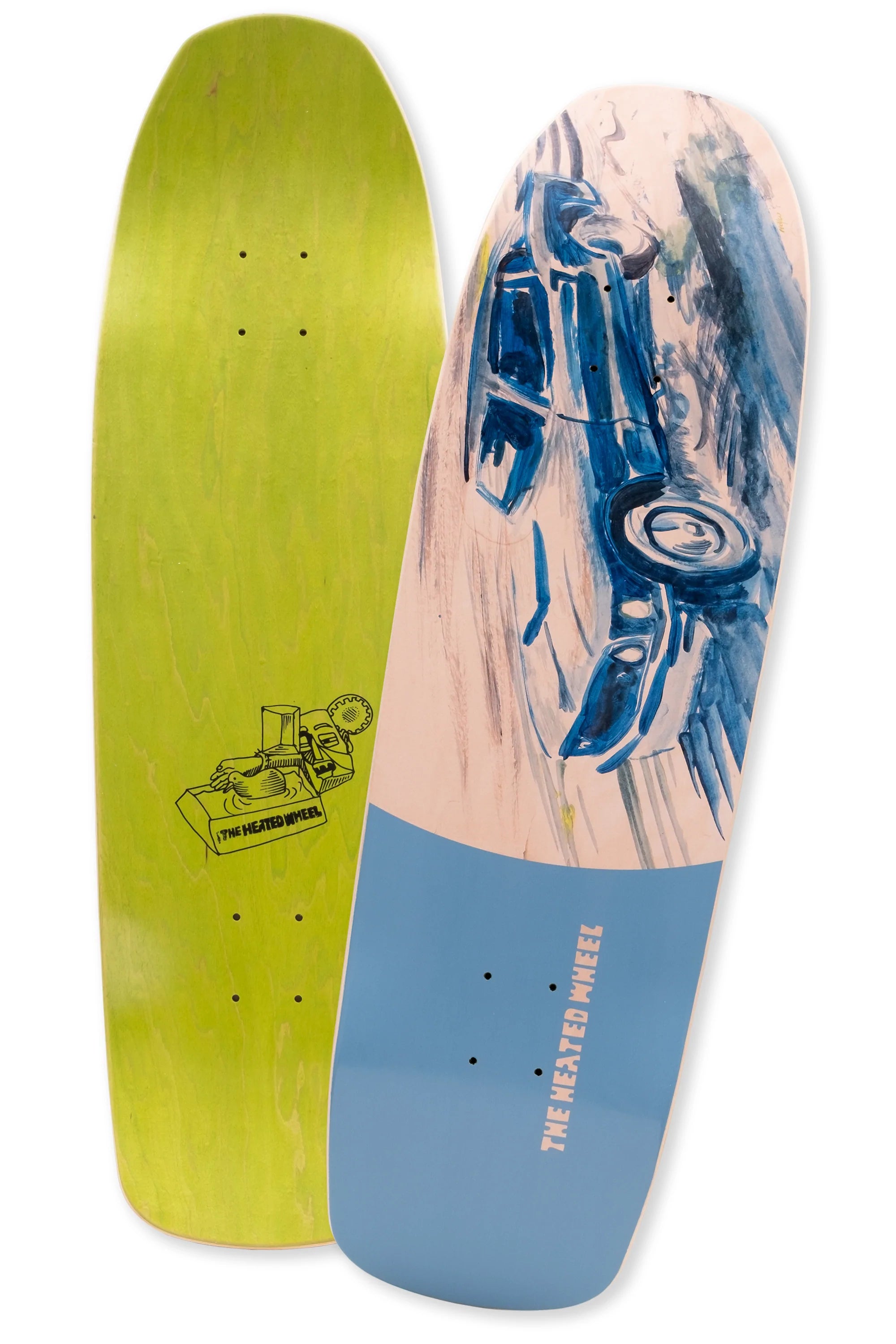 The Heated Wheel - Fast Lane 9.5" Deck