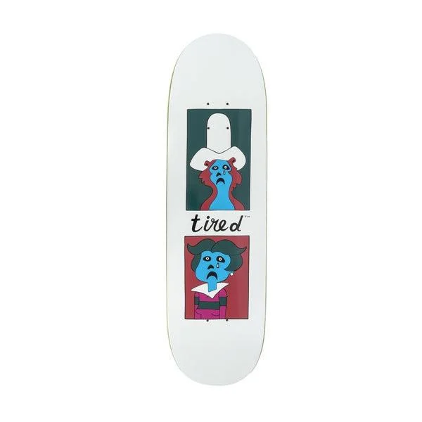 Tired Skateboards Sad Faces Deck 8.625"