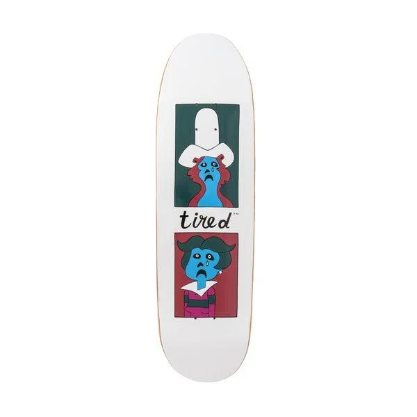 Tired Skateboards Sad Faces Donny Deck 9.25"