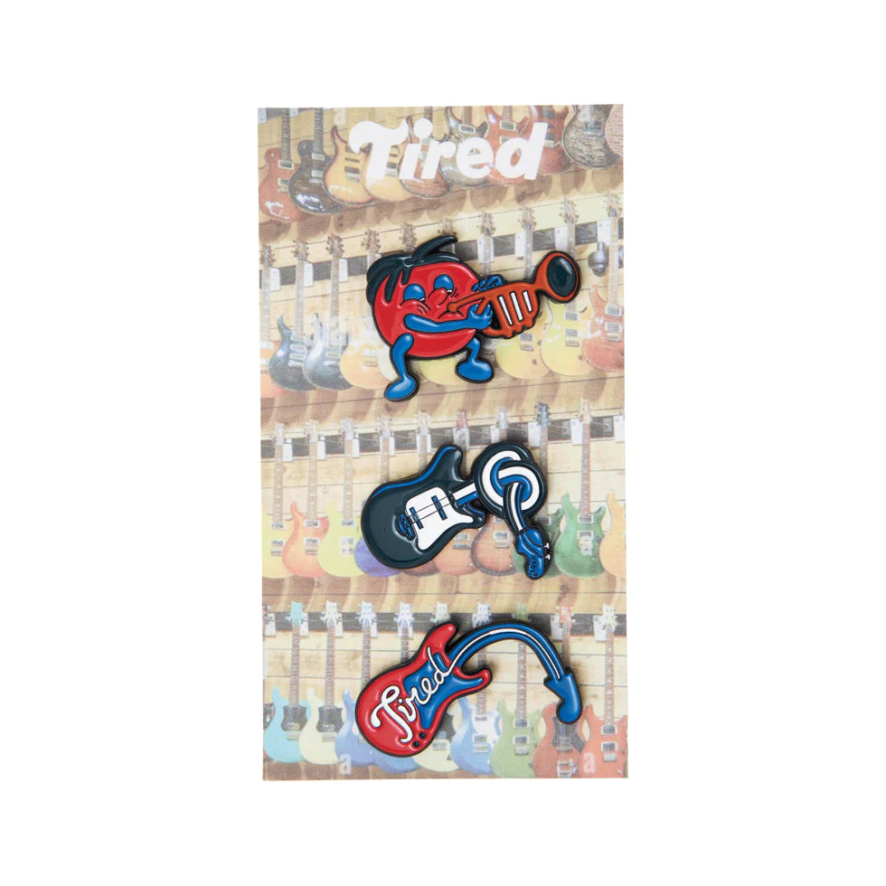 Tired - Music Pin Set