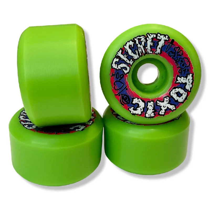 Toxic Secret MED-HARD Wheels 60mm/97A (PRE-ORDER, DECEMBER)