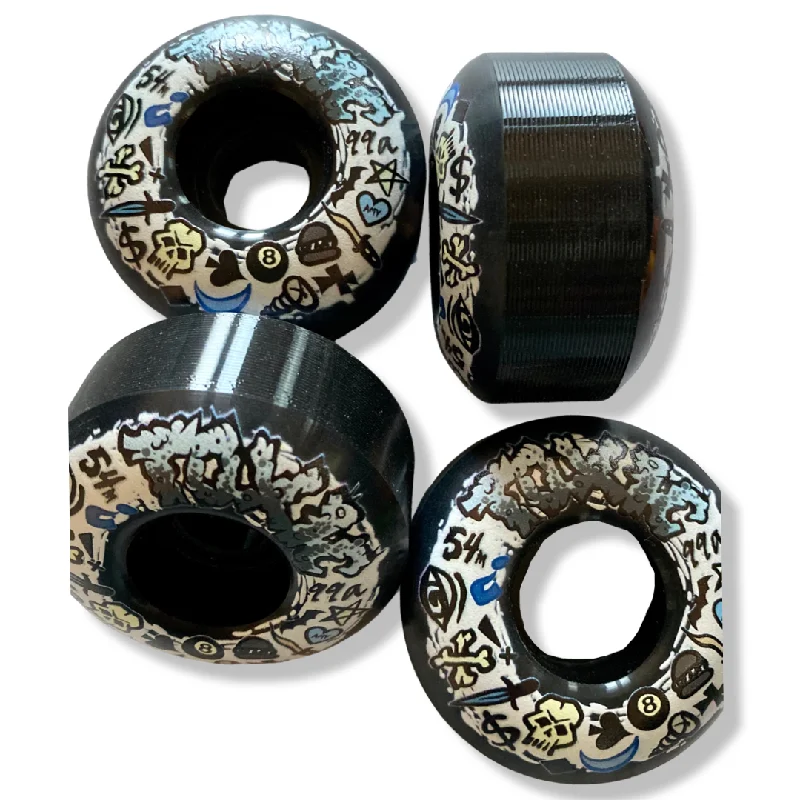 Toxic Team HARD Wheels 54mm/99a