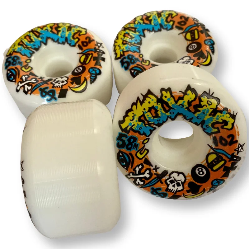 Toxic Team VERY HARD Wheels 58mm/102A (PRE-ORDER, JANUARY)