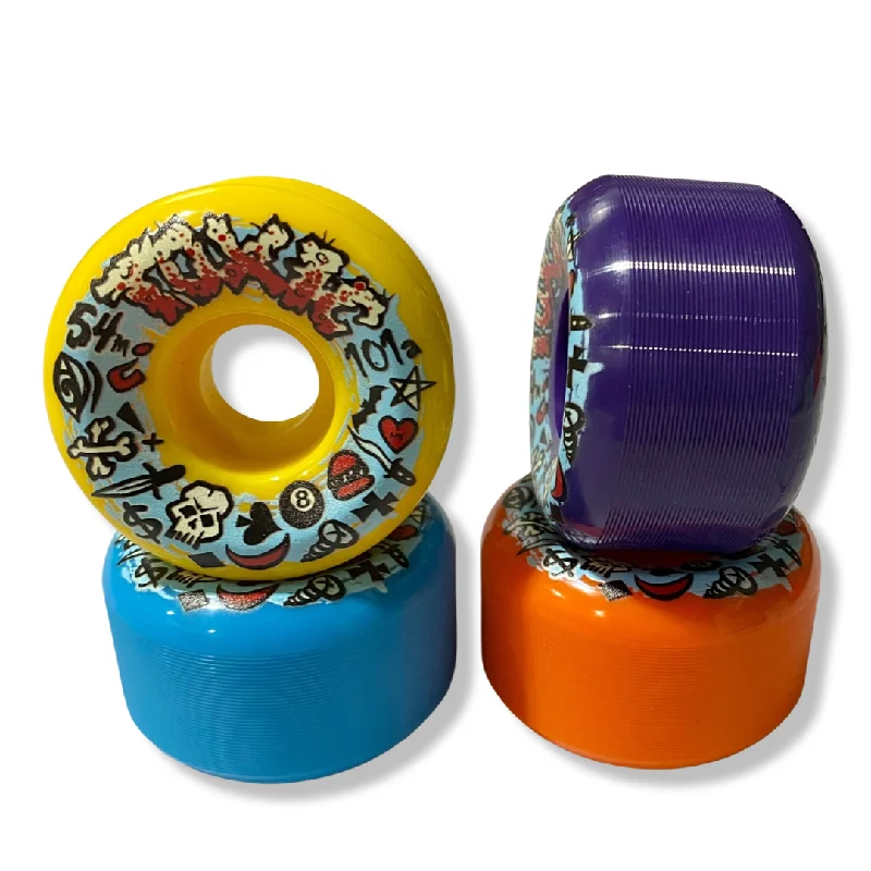 Toxic Team HARD Wheels 54mm/101a